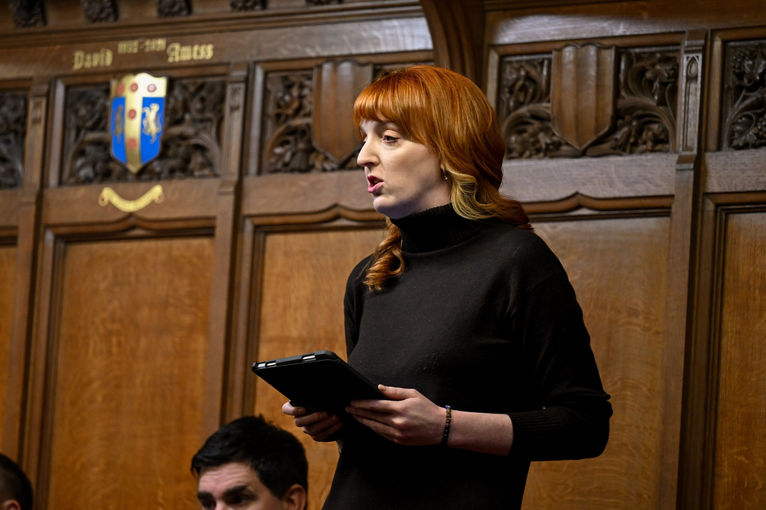 Charlotte Nichols asked the technology secretary to set out the ‘red line’ that social media firms must cross before the government switches to alternative platforms