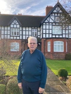 Farmer John Edge has almost half of his dairy farm still under safeguarding connected to the HS2 line from Handscare to Manchester, which was scrapped more than two years ago