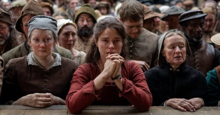 Undated film still handout from Hamnet. Pictured: Jessie Buckley as Agnes. See PA Feature SHOWBIZ Film Hamnet. WARNING: This picture must only be used to accompany PA Feature SHOWBIZ Film Hamnet. PA Photo. Photo credit should read: 2025 Focus Features LLC. NOTE TO EDITORS: This picture must only be used to accompany PA Feature SHOWBIZ Film Hamnet