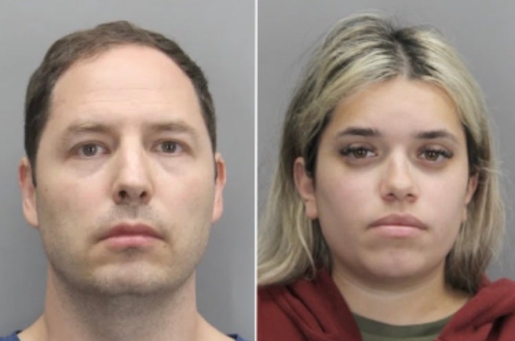 Prosecutors say Banfield and Magalhães lured the male victim to the house and staged it to look like they had shot an intruder