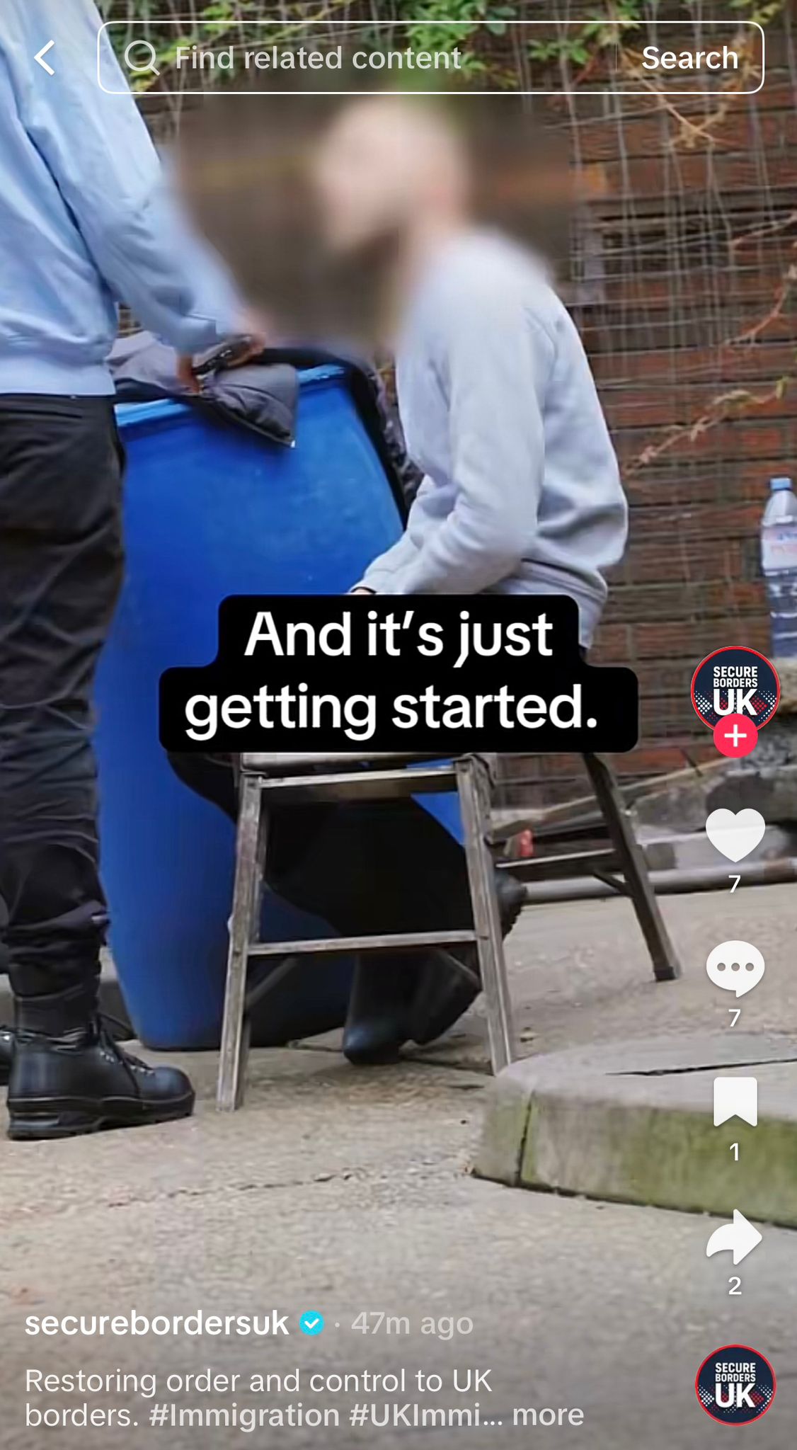 'And it's just getting started', the video says