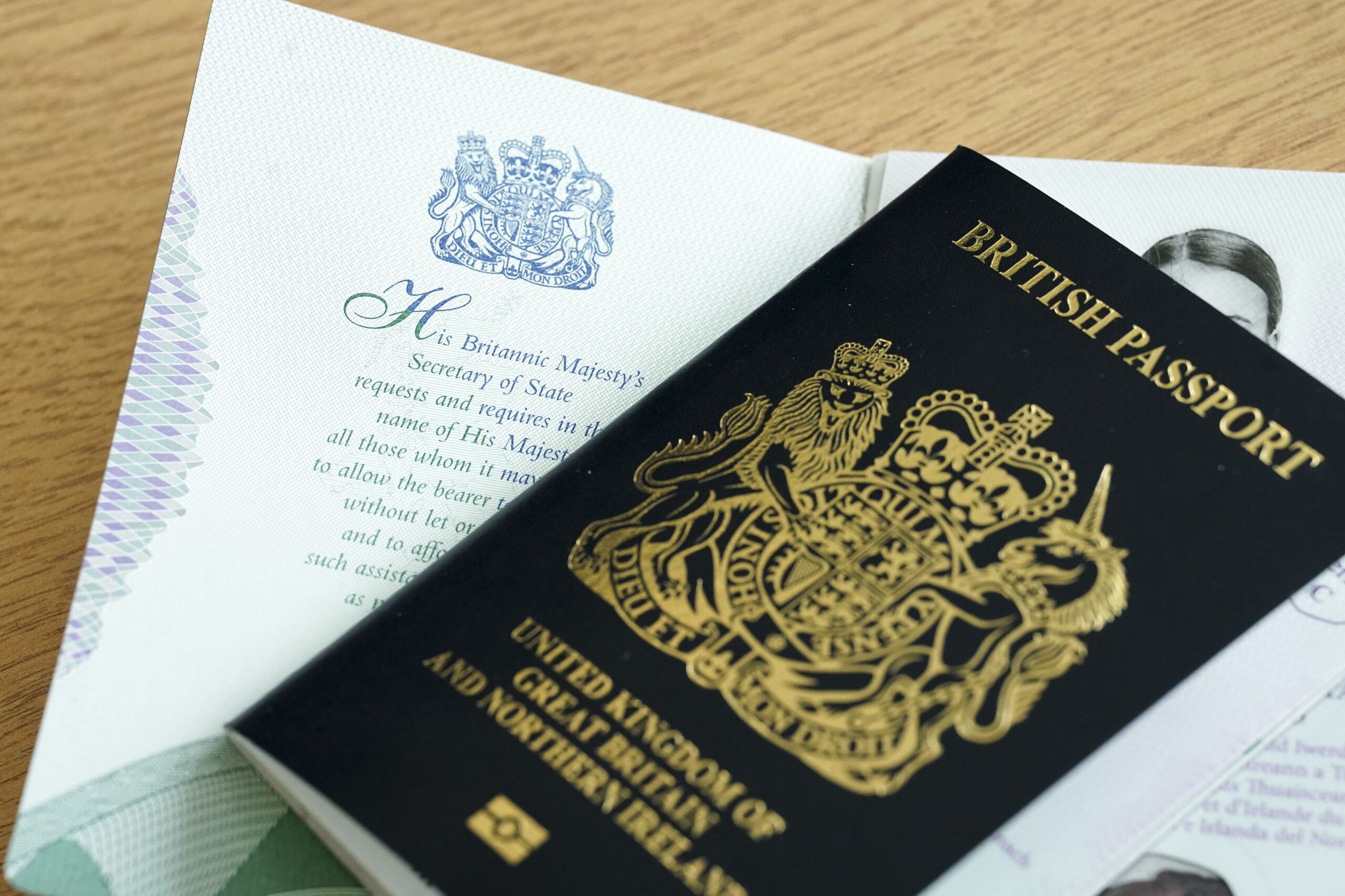 A standard British adult passport costs £94.50