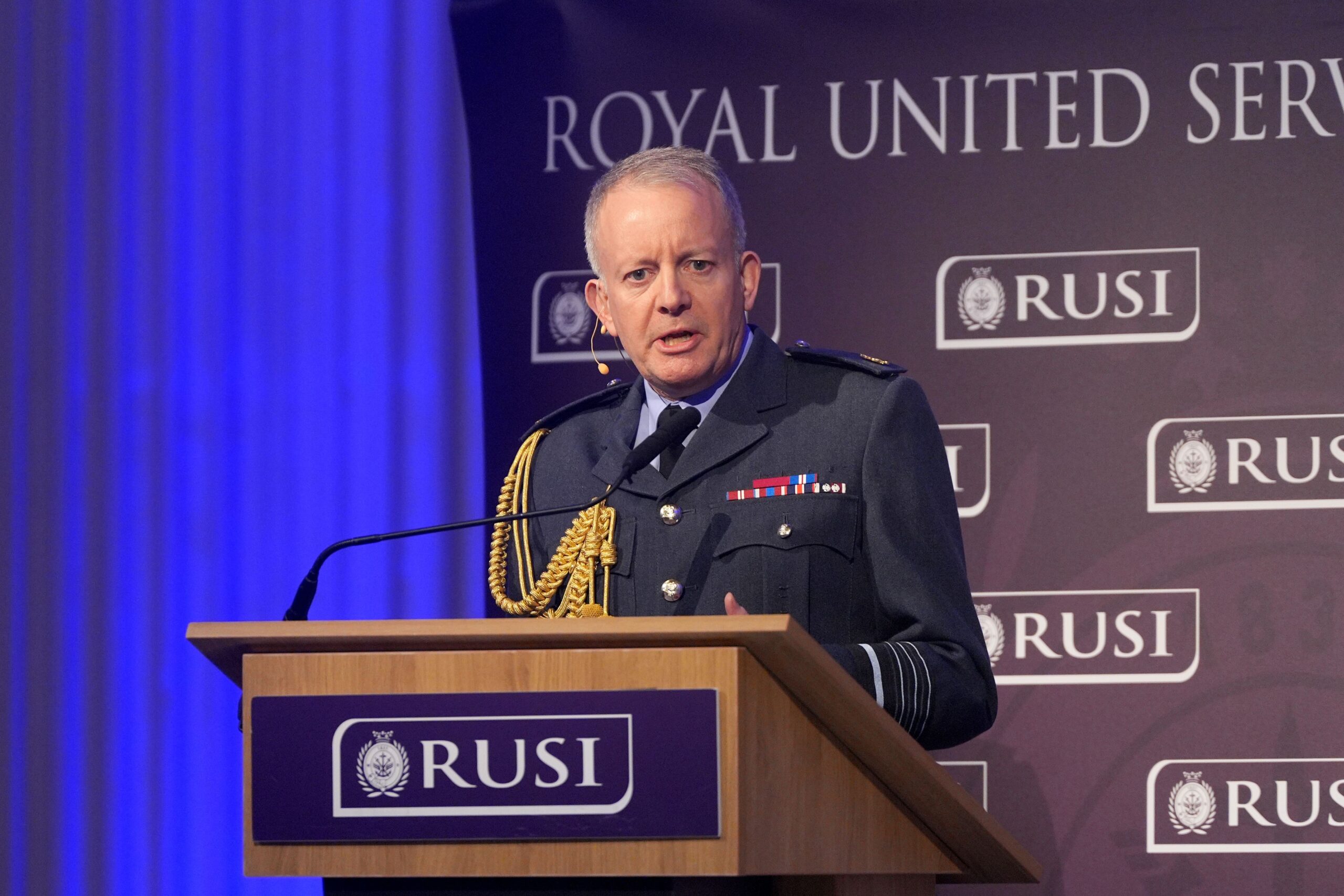 Chief of the Defence Staff, Air Chief Marshal Sir Richard Knighton (Yui Mok/PA)